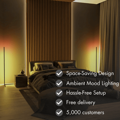 AuraLume™ Minimal Styled Floor Lamp